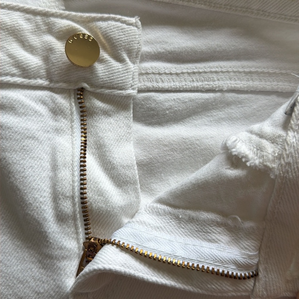 Guess Los Angeles Sexy Curve White Denim Jeans - Picture 4 of 8